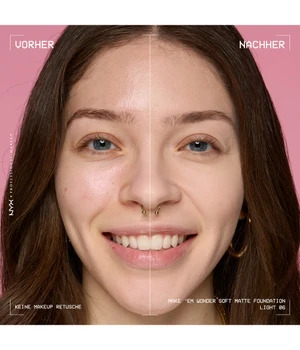NYX PROFESSIONAL MAKEUP Make Em Wonder Foundation 06 Light