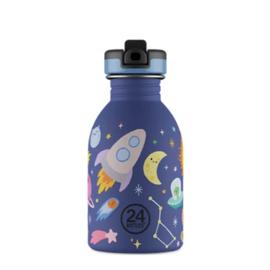24Bottles - Urban Bottle - Space Friends - Blä¥ - 250 ml