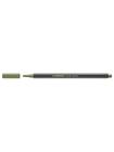 STABILO Pen 68 Premium metallic - fibre-tip pen - metallic light green