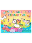 Deltas Color & Sticker Fun Magical Unicorns