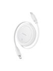 Baseus Free2Pull Mini USB-C to USB-C 60W 1 (white)