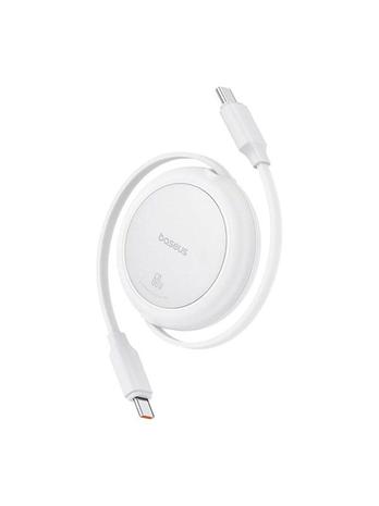 Baseus Free2Pull Mini USB-C to USB-C 60W 1 (white) – kuva 1/3