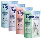Tigerino Crystals -kissanhiekka 4 eri laatua 6 x 5 l