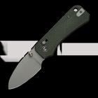 CIVIVI Baby Banter 2, Green Canvas Micarta, Stonewash