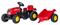 Rolly Toys Traktori Kid Perävaunulla, Punainen – kuva 4