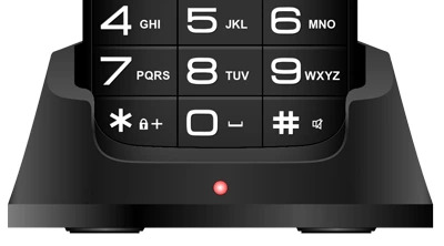 EVOLVEO EasyPhone XO 2G 32/32MB, senioripuhelin – kuva 4/7