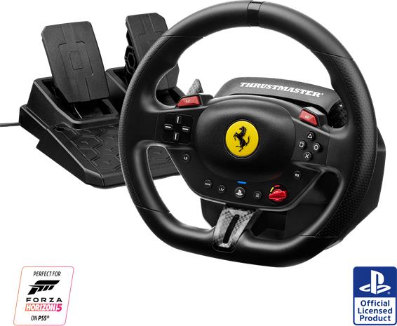 Thrustmaster T98 Ferrari 296 GTB, PC/PS4/PS5 -rattipoljinsetti