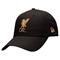 Liverpool Lippis 9Forty Core - Musta/Kulta – kuva 1