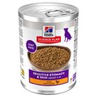 12x370g Adult Dog Sensitive Stomach & Skin kana Hill's Science Plan