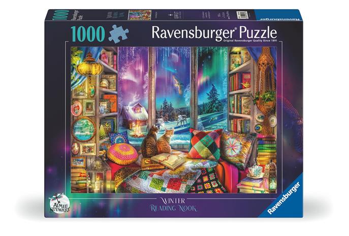 Ravensburger Winter Reading Nook, 1000pc