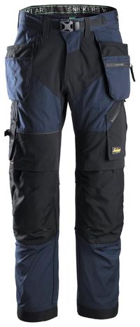 Snickers 6902 FlexiWork Työhousut laivastonsininen C154