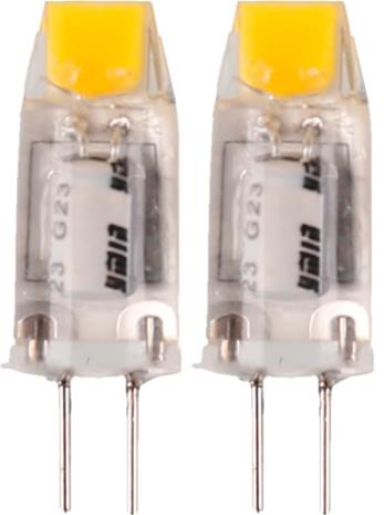 LED-lamppu G4 12 V 1 W, 2 kpl