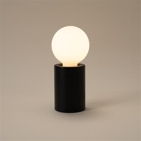 Northlight Deco Pöytävalaisin musta metalli, E27