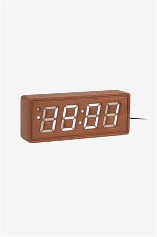 Karlsson Solid Wood Engraved herätyskello KA6024DW