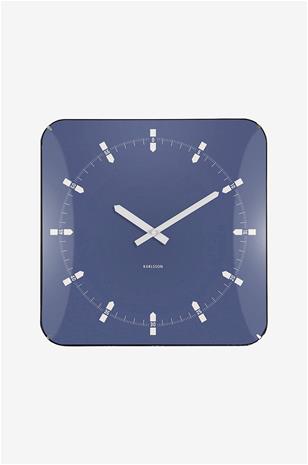 Karlsson Sucinto Dome square KA6085, seinäkello – kuva 1/6