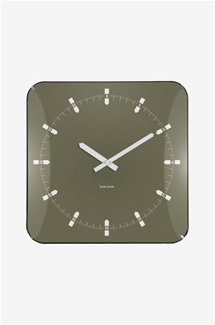 Karlsson Sucinto Dome square KA6085, seinäkello – kuva 3/6