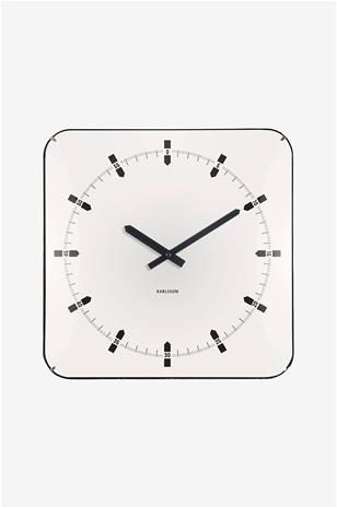 Karlsson Sucinto Dome square KA6085, seinäkello – kuva 4/6