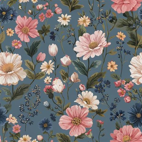 Soila Blue - 1075801-02 Tapetti – kuva 1/4