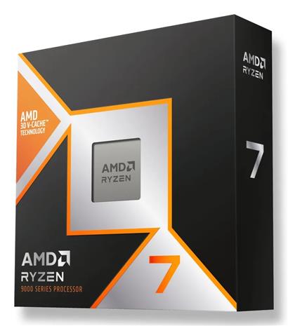 AMD Ryzen 7 9850X3D CPU - 8 ydintä - 4.7 GHz - AMD AM5 - AMD Boxed (ilman jäähdytintä) – kuva 1/8