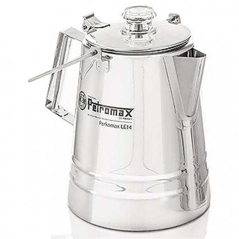 Petromax Percolator Perkomax le14 made of stainless steel, perkolator, ruostumaton teräs – kuva 1/4