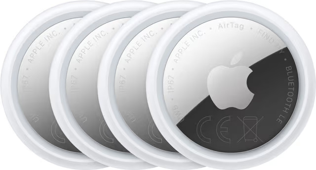 Apple AirTag 2.gen, bluetooth-paikantimet 4 kpl