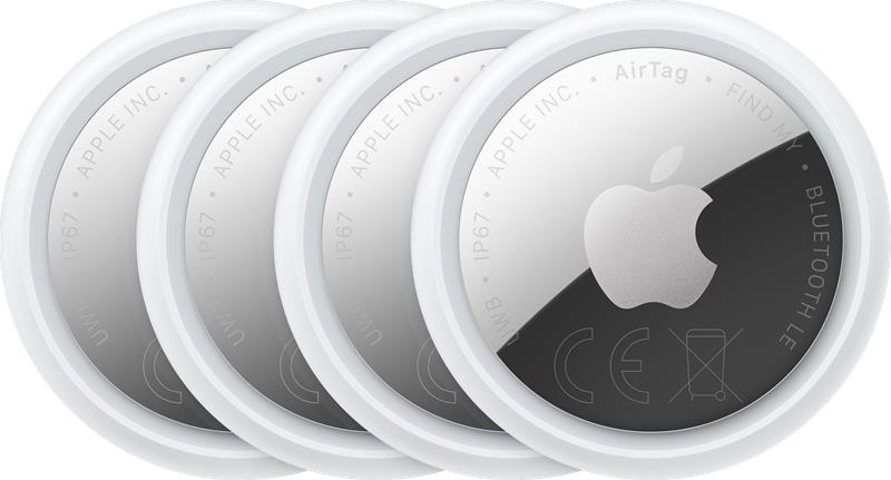 Apple AirTag 2.gen, bluetooth-paikantimet 4 kpl