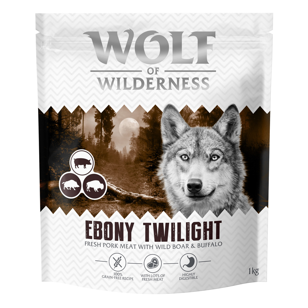 1kg Ebony Twilight villisika & puhveli viljaton Wolf of Wilderness