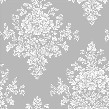 Karlsborg Grey - 1074301-03 Tapetti
