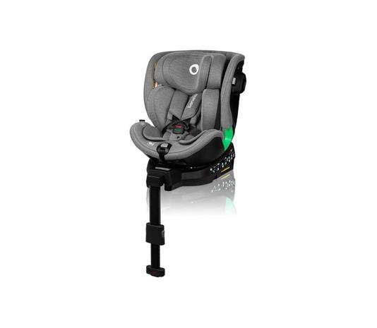 Lionelo - Autonistuin jalustalla swivel HARMONY i-Koko 40-150 cm harmaa