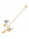 Goki Wooden Push Toy Duck Lou
