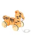 Small Foot - Wooden Pull-along Tiger Safari FSC