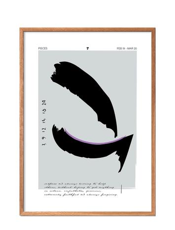 Poster & Frame Poster & Frame Pisces - Multi/patterned - 50X70CM – kuva 1/4