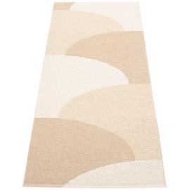 Pappelina Hill matto 70 ä— 180 cm, vanilla/beige/cream