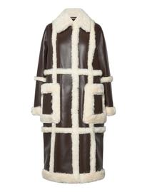Stand Studio Patrice Coat Designers Jackets Leather Brown Stand Studio