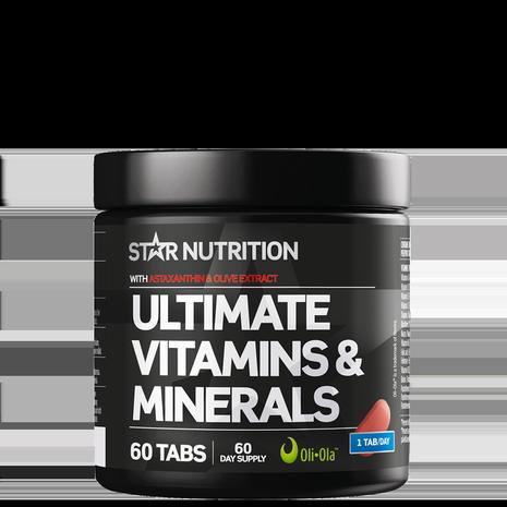 Star Nutrition Ultimate Vitamins & Minerals, 60 kaps. – kuva 1/4