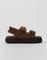 Moon Boot - Ruskea - Mb Shearling Sandal – kuva 1