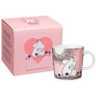 Moomin Arabia Rakkaus 30 vuotta Muumimuki lahjapakkaus Limited Edition 30 cl