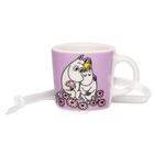 Moomin Arabia Moomin Mini Mug Sweethearts - Muumimukit Vitroporcelain Violetti - 1082637