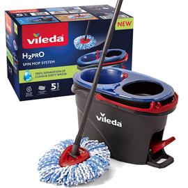 Vileda H2Pro Spin Mop Moppisetti, 2 vesisäiliötä