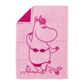 Moomin Arabia Moomin Pyyhe Niiskuneiti 50x70 Cm - Pyyhkeet & Kylpypyyhkeet Puuvilla Vaaleanpunainen - 1082564