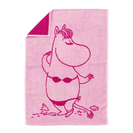 Moomin Arabia Moomin Pyyhe Niiskuneiti 50x70 Cm - Pyyhkeet & Kylpypyyhkeet Puuvilla Vaaleanpunainen - 1082564