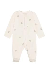 Fixoni Nightsuit W. Feet - Cream - 86