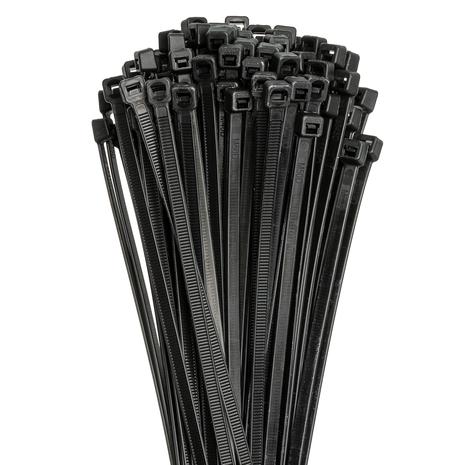 Timco musta PA66 nippuside 100 kpl – kuva 1/1