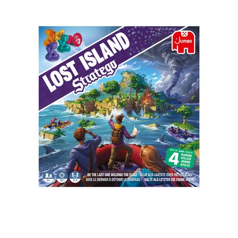 Jumbo Lost Island Stratego lautapeli – kuva 1/3