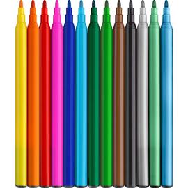 Faber-Castell - Felt-Tip Pen Dinosaur 10 + 3 with Stickers (554214)