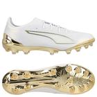 PUMA Ultra 6 Ultimate AG White Gold - Valkoinen/Kulta/Musta