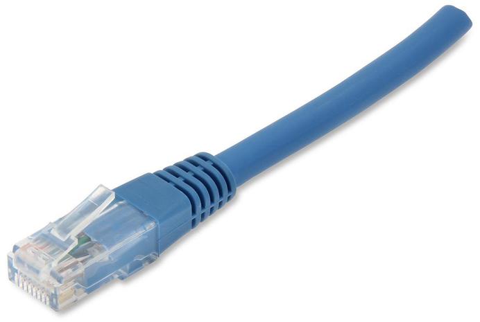 Eurolan 21D-U6-02BU Patch-kaapeli 2 x RJ45 UTP, sininen 2 m