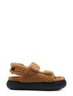 Moon Boot Mb Shearling Sandal - White - 41