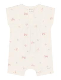 Fixoni Romper Ss - Cream - 92