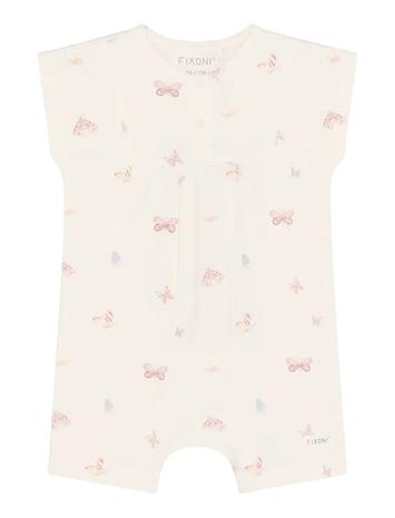 Fixoni Romper Ss - Cream - 92